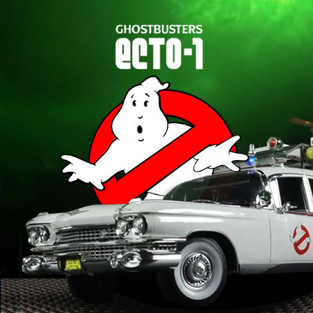 Maquette ECTO-1 de Ghostbusters