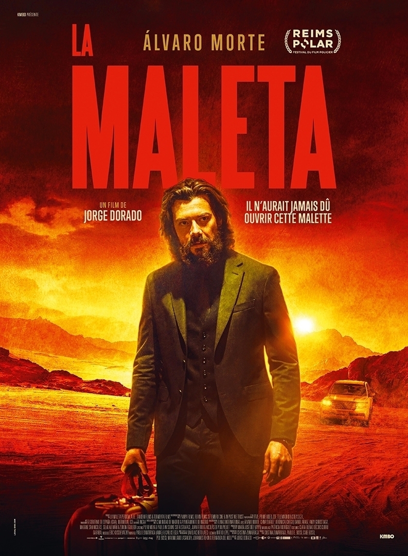 La Maleta, affiche cinéma, film distribué par KMBO - Création agence Les Aliens, AFFICHE 120 X 160