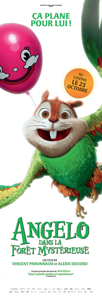 Affiche personnage pour la sortie du film d