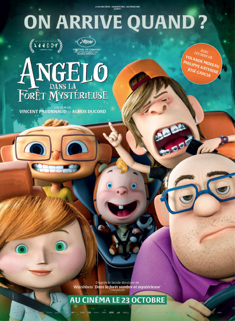 Affiche personnage pour la sortie du film d