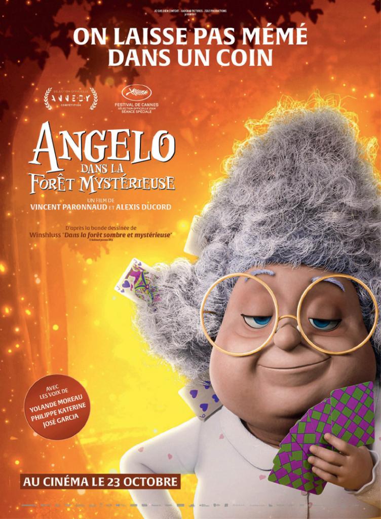 Affiche personnage pour la sortie du film d