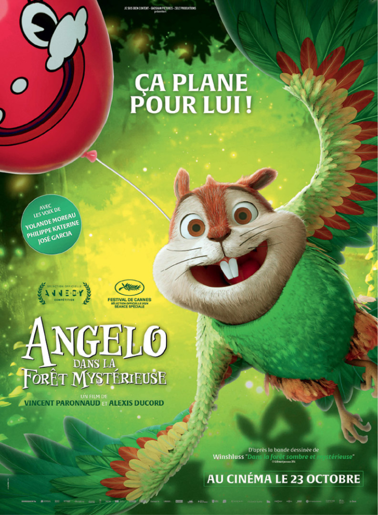 Affiche personnage pour la sortie du film d