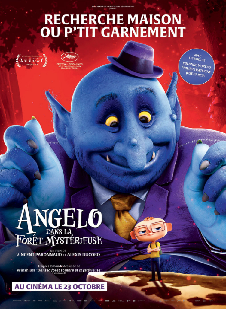 Affiche personnage pour la sortie du film d