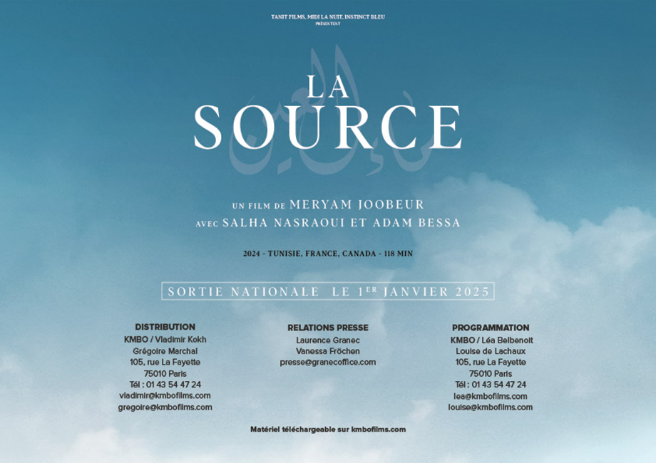 Dossier de presse pour la présentation du film LA SOURCE : page 2. L