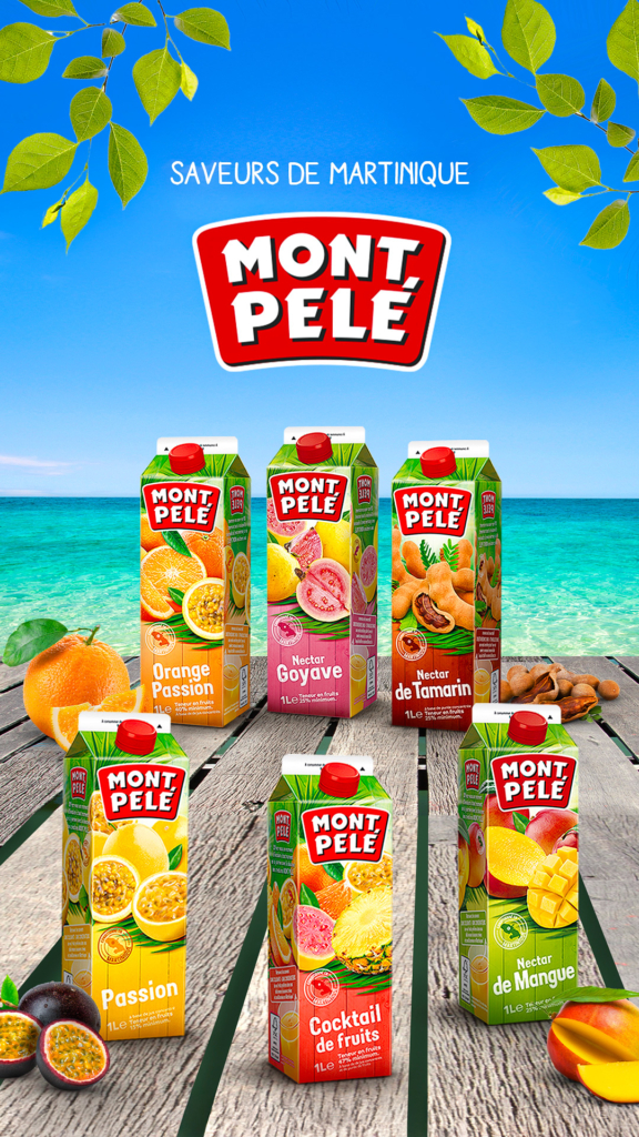 jus de fruits Mont Pelé