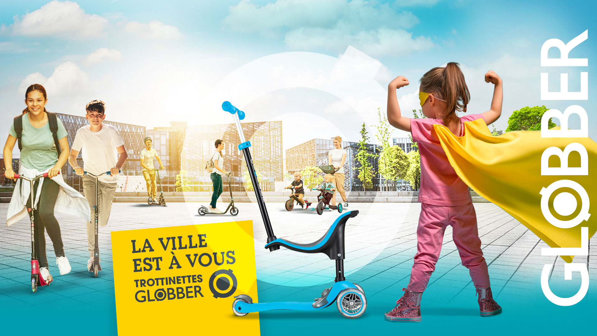 Trottinettes Globber - Pour un monde qui roule