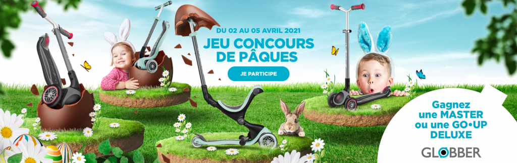 jeu concours de paques trottinettes Globber