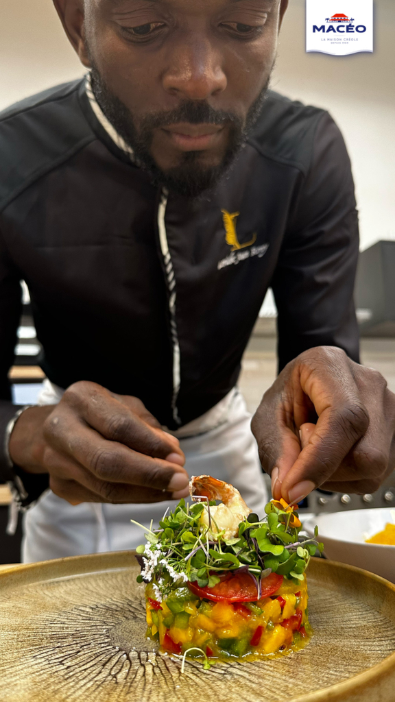 CHEF-LERICHE-MACEO-GASTRONOMIE CREOLE TOURNAGE RECETTES