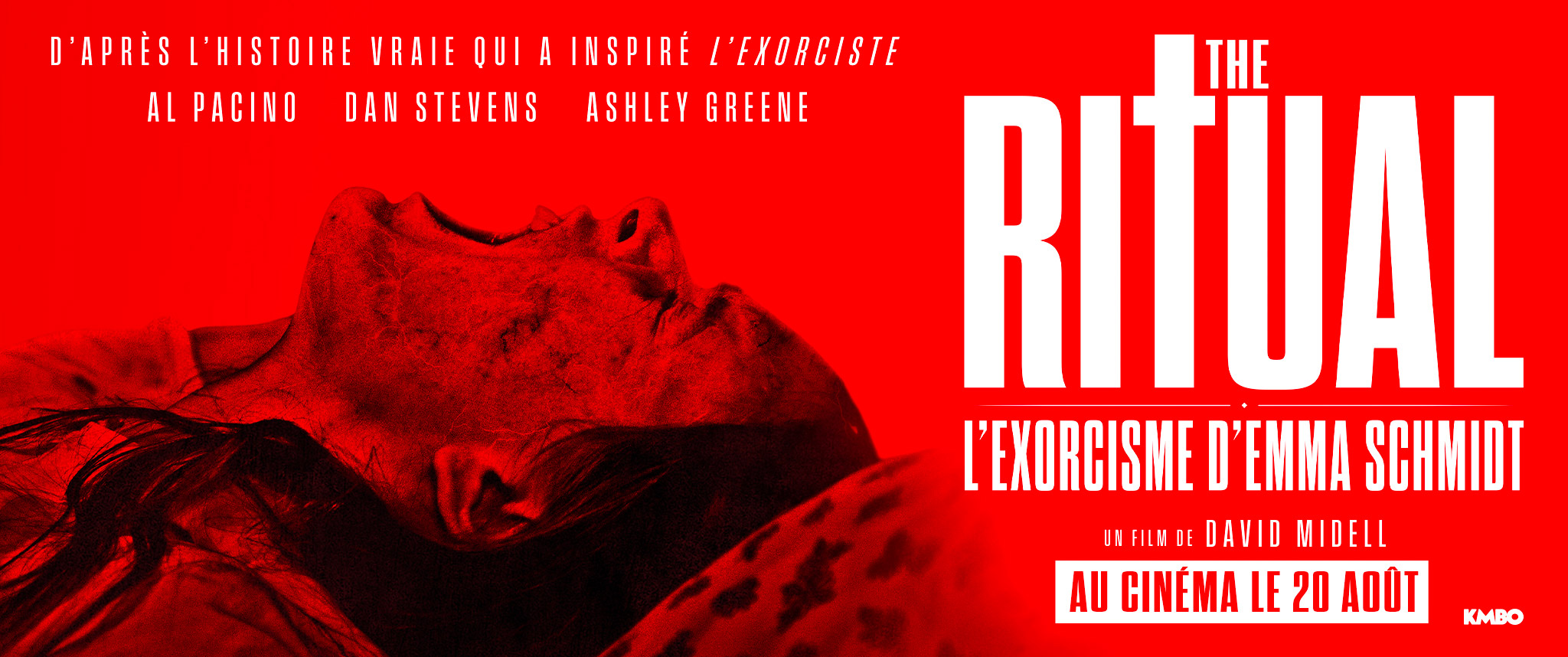 Une des déclinaisons du key visual THE RITUAL. Format web, carton fixe scope 2048x858.