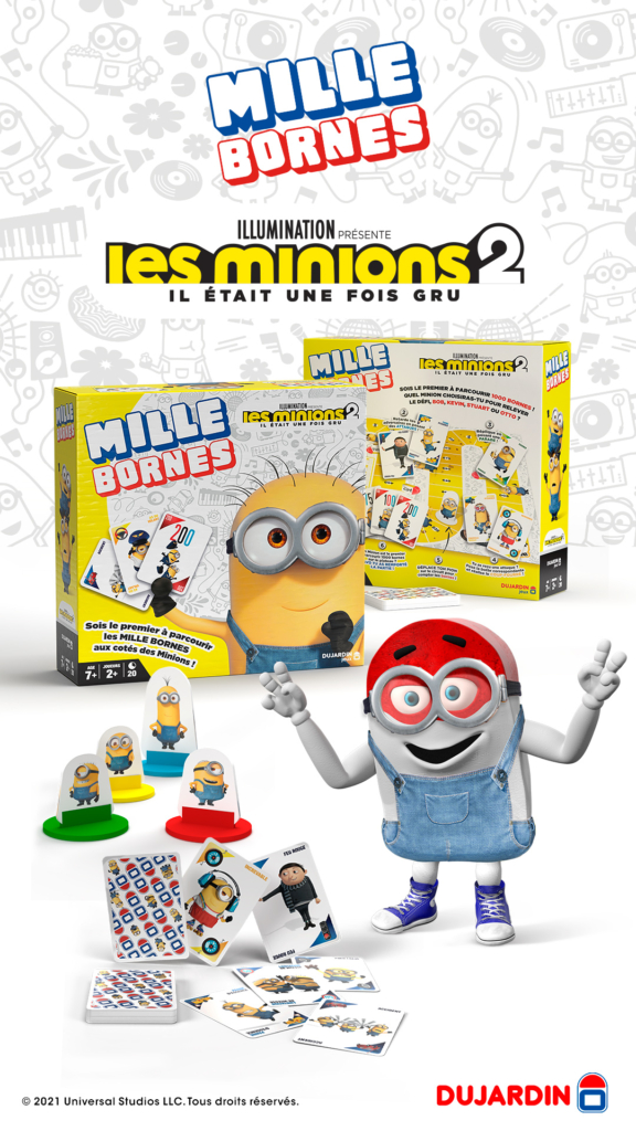MILLE BORNES MINIONS_JEUX DUJARDIN