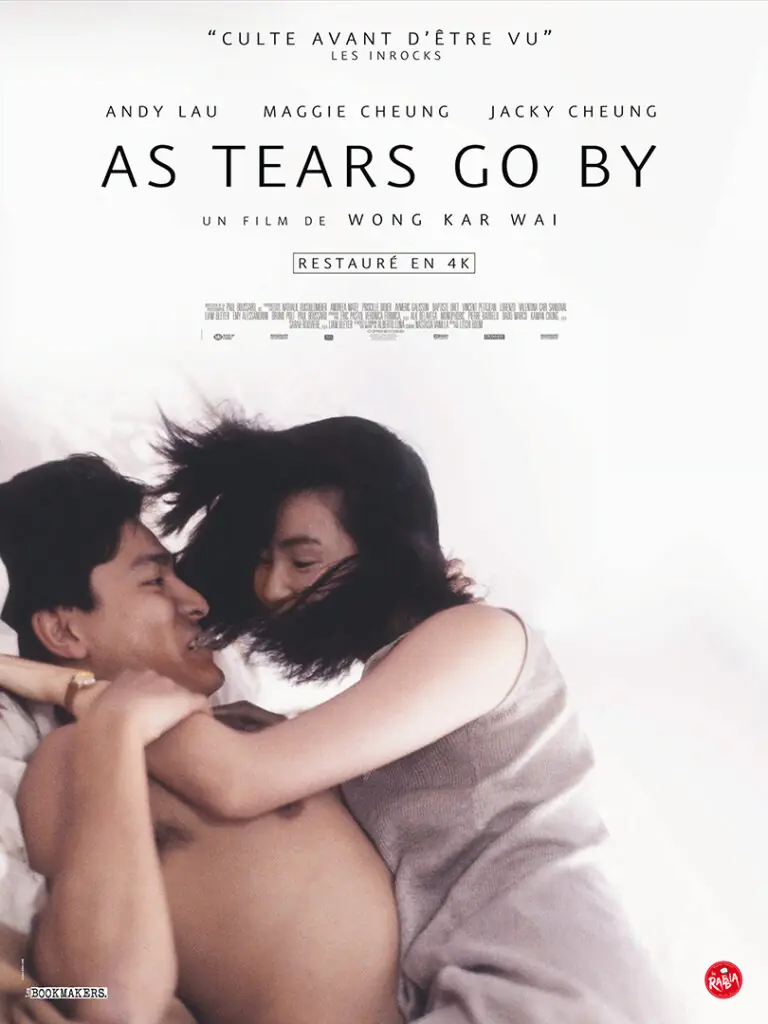 As Tears Go By, affiche cinéma, film distribué par The Jokers - création affiche par l