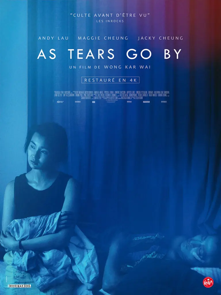As Tears Go By, affiche cinéma, film distribué par The Jokers - création affiche par l