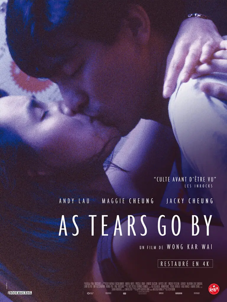 As Tears Go By, affiche cinéma, film distribué par The Jokers - création affiche par l