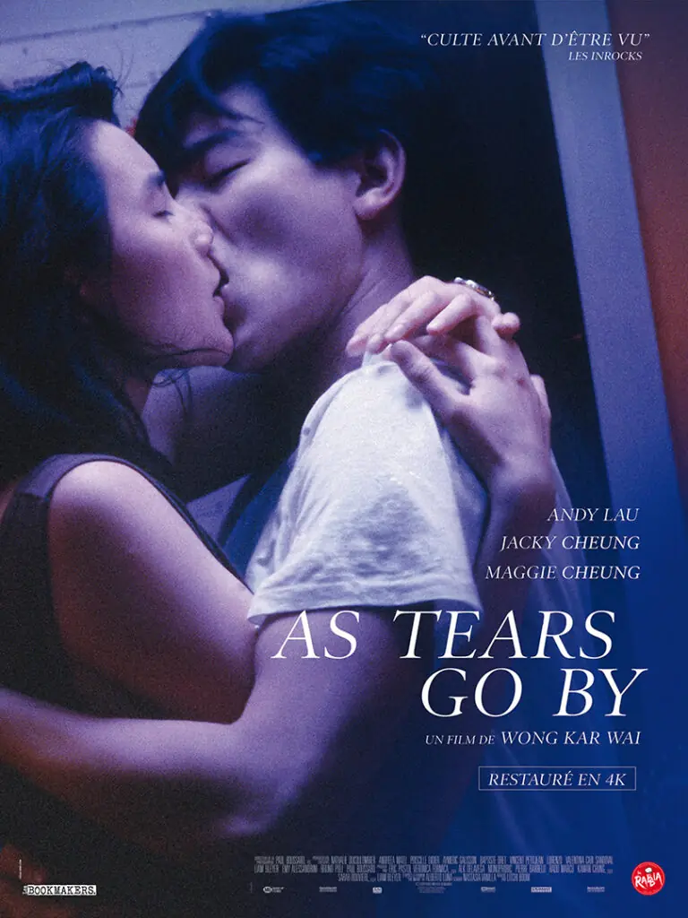 As Tears Go By, affiche cinéma, film distribué par The Jokers - création affiche par l
