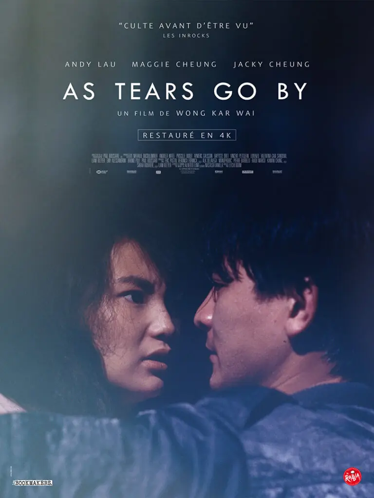 As Tears Go By, affiche cinéma, film distribué par The Jokers - création affiche par l