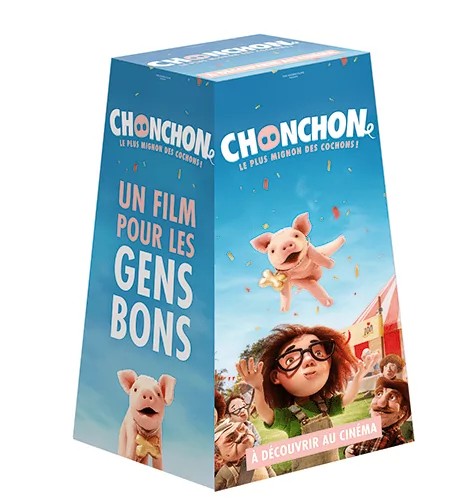 Habib la grande aventure, affiche cinéma, film distribué par KMBO - Création agence Les Aliens, affiche 120x160