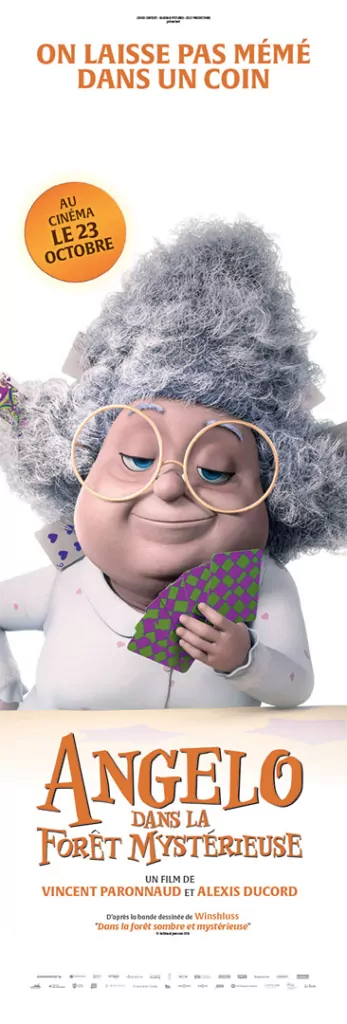 Affiche personnage pour la sortie du film d