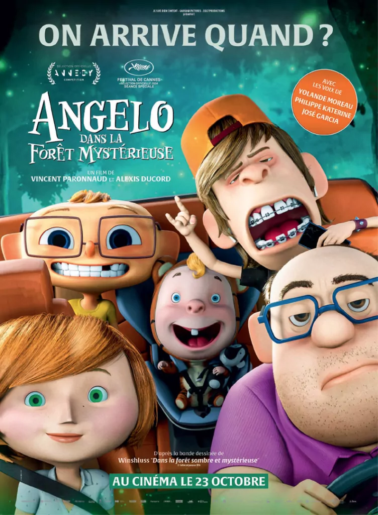 Affiche personnage pour la sortie du film d