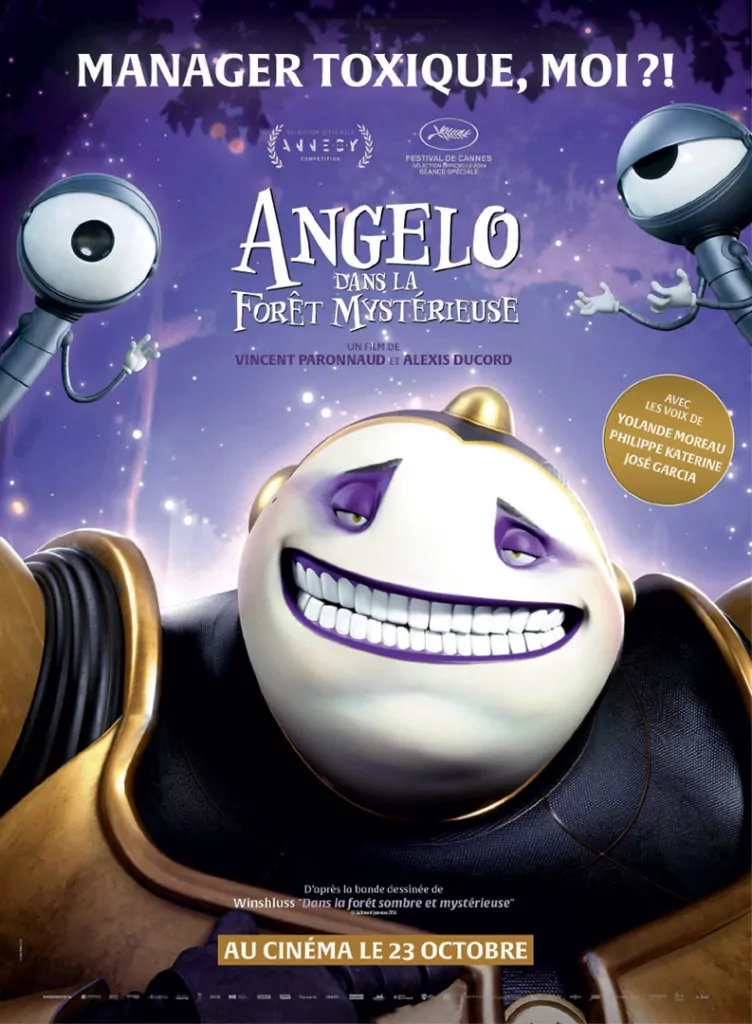 Affiche personnage pour la sortie du film d