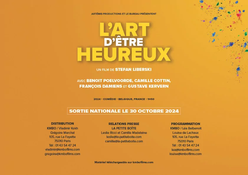 Dossier de presse pour la sortie du film "L