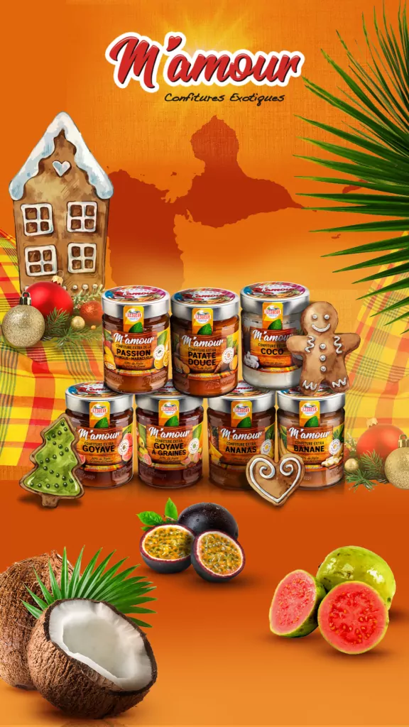 CONFITURES EXOTIQUES MAMOUR GUY LESUEUR