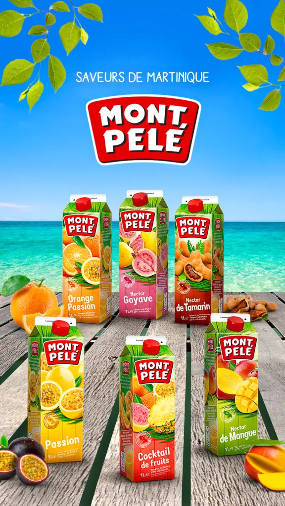 jus de fruits Mont Pelé