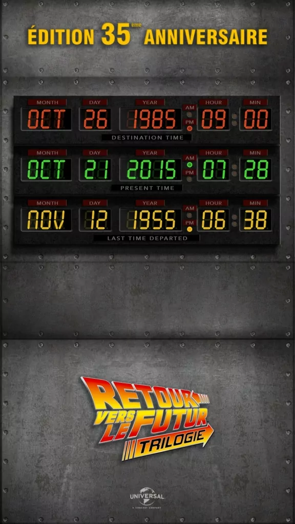 Coffret collector de la mythique trilogie "Retour vers le futur". Le coffret ultime pour les fans, avec de nombreux goodies inclus dans le coffret. L