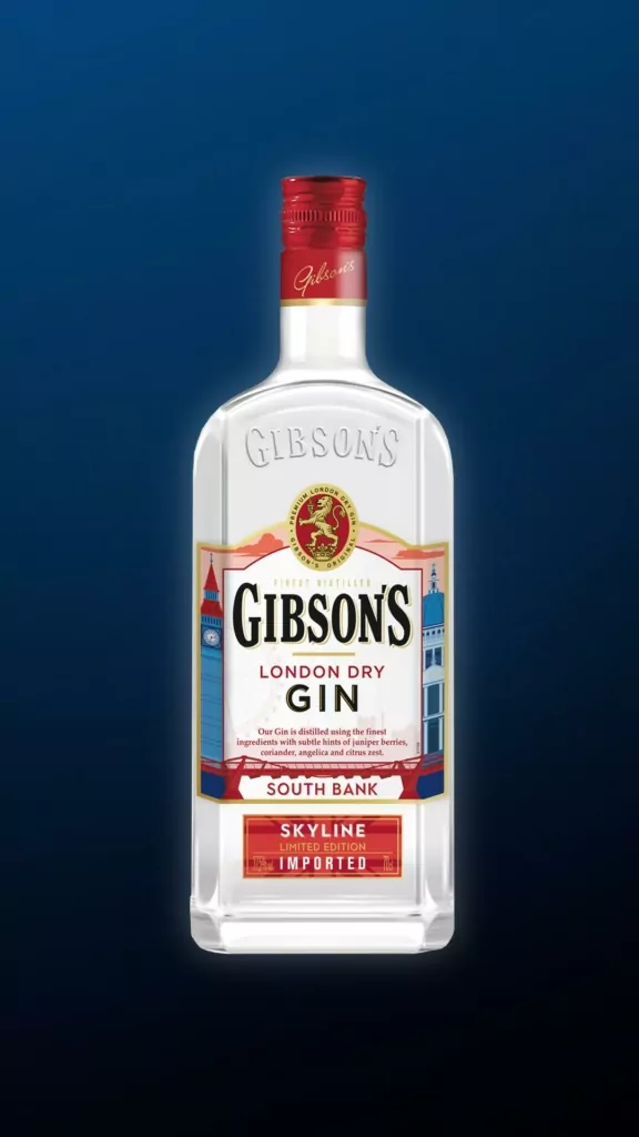 Édition limitée 2025 du gin Gibson