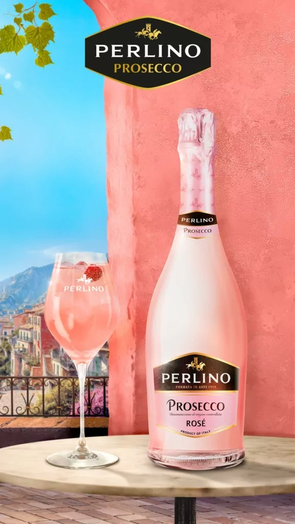 Découvrez le key visual pour la campagne 2025 du Prosecco Perlino créé par l