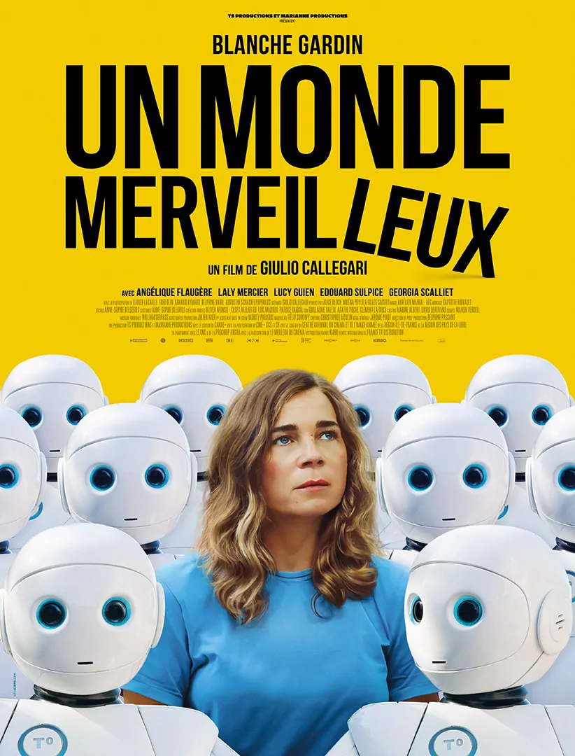 Affiche officielle française du film "Un Monde Merveilleux" créée par l'Agence Les Aliens. Format 120X160.