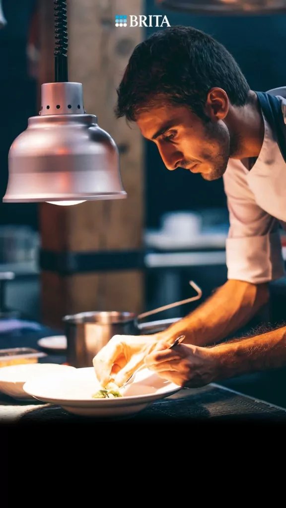 Pour le catalogue Brita à destination des professionnels, l