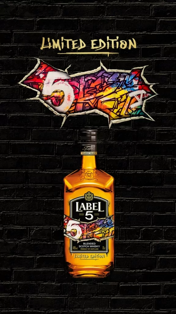 Édition limitée Label 5 "Street art". Création design pack et vidéo promotionnelle par l