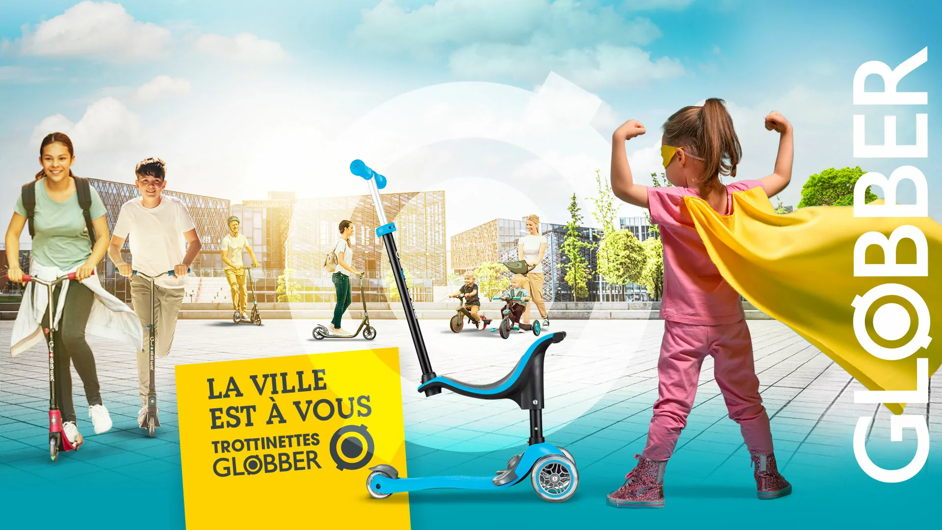 Trottinettes Globber - Pour un monde qui roule