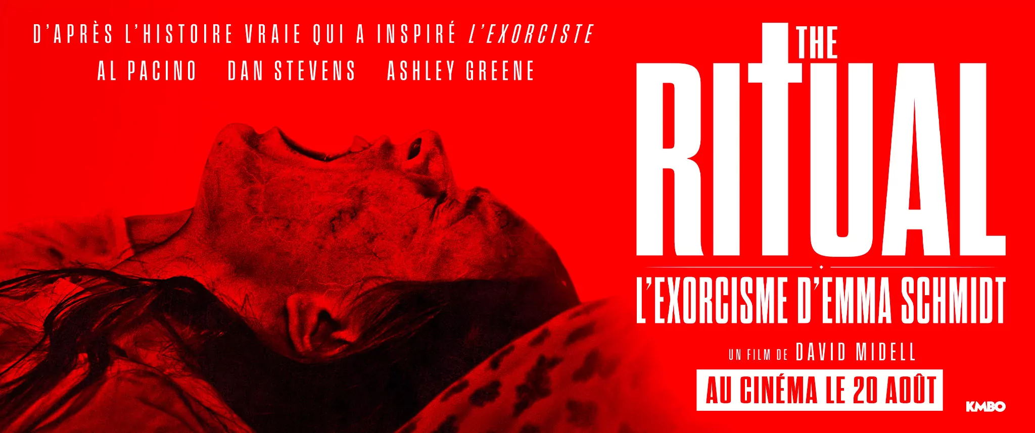 Une des déclinaisons du key visual THE RITUAL. Format web, carton fixe scope 2048x858.