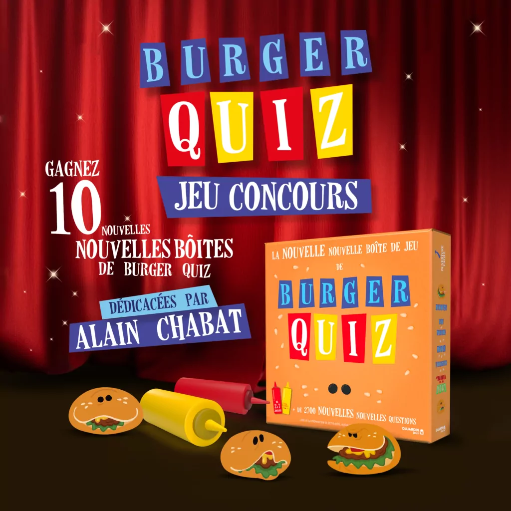JEU CONCOURS BURGER QUIZ JEUX DUJARDIN