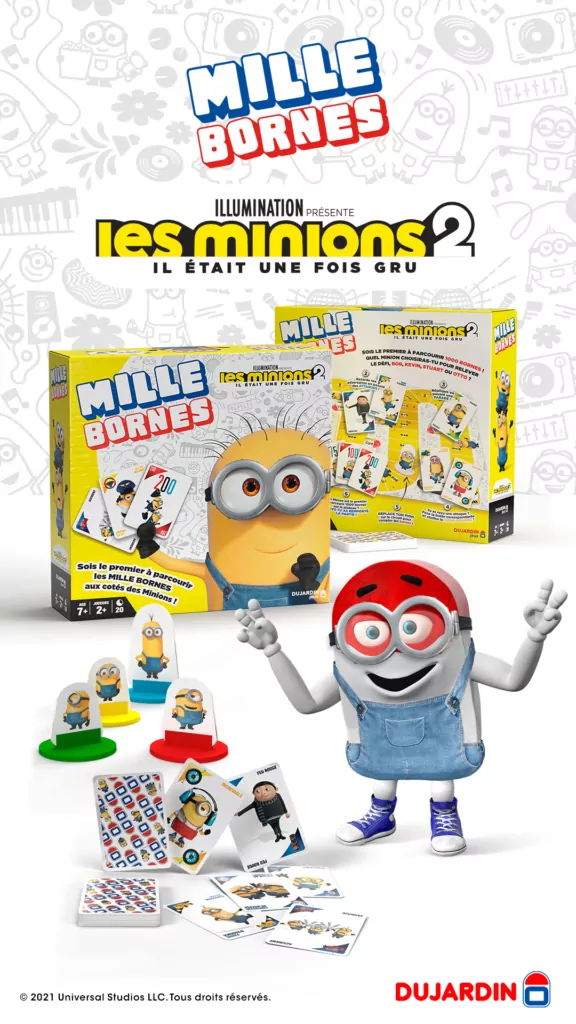 MILLE BORNES MINIONS_JEUX DUJARDIN