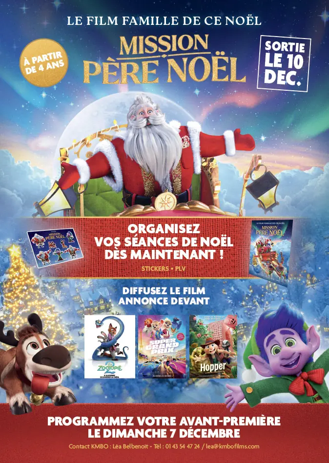 Mission Père Npël : page simple pour Boxoffice pro - par LES ALIENS