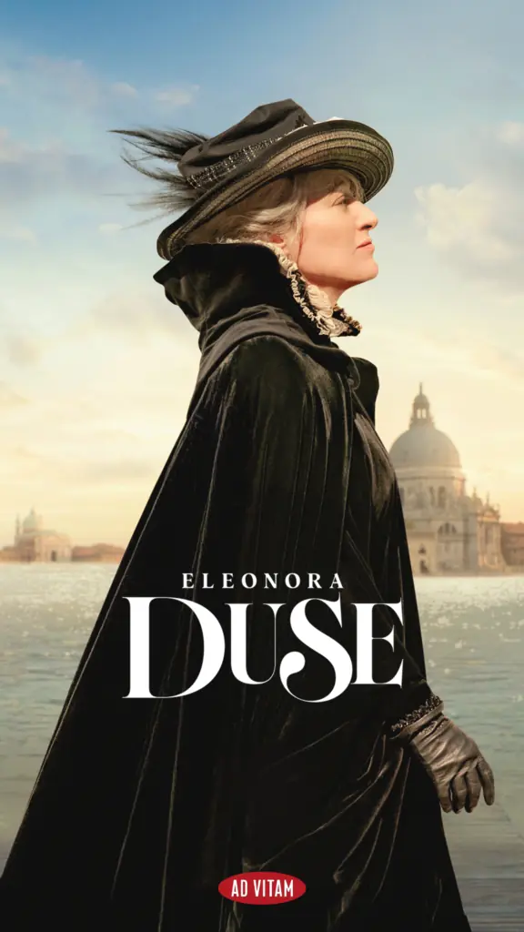 Film ELEONORA DUSE : Affiche officielle française du film de Pietro Marcello créée par l