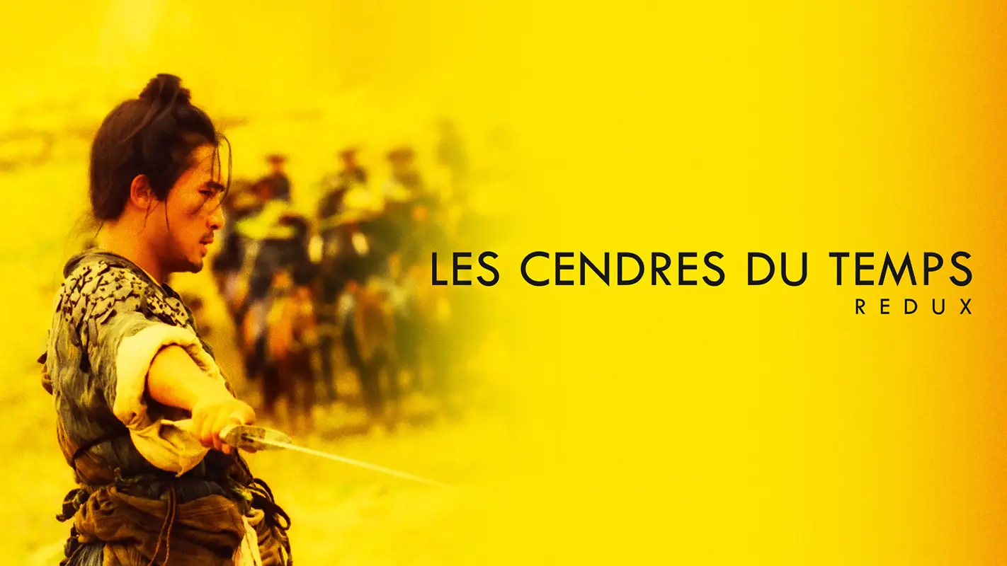 Format VOD 1920X1080 de l'affiche du film Les Cendres du Temps du réalisateur Wong Kar Wai. Une création Agence LES ALIENS à partir du key visuel créé pour l'affiche cinéma. Distributeur : The jOKERS films.