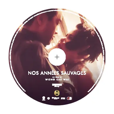 Typon 4K de l'édition vidéo du film Nos Années Sauvages du réalisateur hongkongais Wong Kar Way. Design pack : Agence Les Aliens. Distributeur : The Jokers Films. Scénographie 3D pack ouvert.